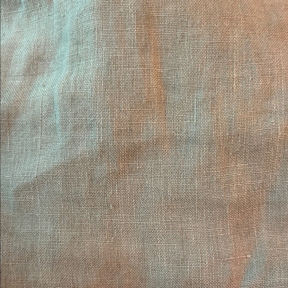 Lou & Grey Sage Green Wide-Leg Linen Pants size Medium - Picture 5 of 6